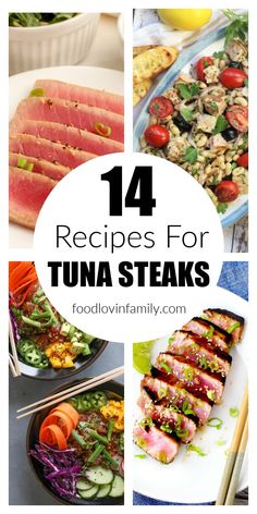 the top ten recipes for tuna steaks