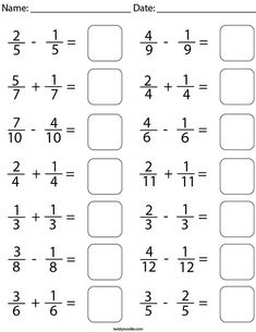 addition worksheet for kids with numbers to 10 and two - digit ones on it