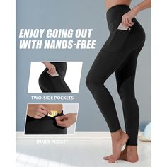 These Yoga pants are perfect for those who are health conscious. Their 2-side pockets provide extra storage space and give you easy access to your belongings. The high-quality fabric and breathable mesh provide you with all the comfort you need for exercises and workouts. Perfect for Yoga, Running, Cycling, and many other types of Workouts. Specifications: 77% Polyester, 23% Spandex Elastic closure Machine Wash About the item: ULTRA SOFT & NON-SEE-THROUGH: Our yoga pants are made from a Non-See- Women Pants Size Chart, Squat Proof Leggings, Yoga Pants With Pockets, Star Leggings, Warm Pants, Formal Pants, Leggings With Pockets, High Waist Fashion, Mens Dress Pants