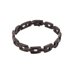 Metal Chain Link Bracelet for Men | Mens Jewelry by BuDhaGirl John Locke, Bracelet Metal, Stainless Steel Bangles, Ultra Modern, Bracelet For Men, Metal Bracelets, Black Coat, Link Bracelets, Precious Metals