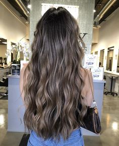 Dimensional Brunette Ashy, Multidimensional Brunette, Sandy Blonde Highlights, Ash Brown Hair Balayage, Dark To Light Hair, Dark Brown Hair Balayage, Dark Highlights, Brown Hair Color Shades