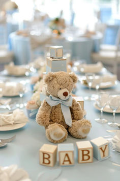 30 Elegant Teddy Bear Baby Shower Centerpieces for Your Event Bear Favor Ideas, Teddy Bear Baby Shower Balloon Centerpiece, Boy Baby Shower Teddy Bear Theme, Winter Wonderland Baby Shower Ideas Centerpieces Table Decorations, Teddy Bear Baby Shower Theme Centerpiece, Teddy Bear Baby Shower Centerpieces, Bear Centerpiece Ideas, Bear Baby Shower Centerpieces, Bearly Wait Baby Shower Ideas