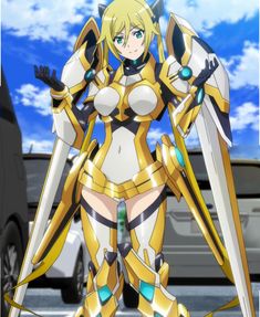 Ore, Twintails Ni Narimasu - Erina Shindō [Tail Yellow] Dino Rey, Female Armor, Cyberpunk Character, Gundam Art, Manga Cosplay, An Anime, Manga Girl