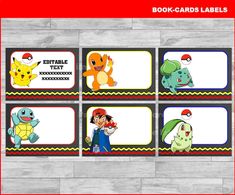 pokemon birthday party printables for kids