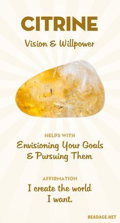 Citrine Meaning, Quotes Truths, Manifest Your Dreams