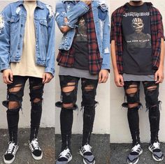 Maiden Outfit, Streetwear Photography, Mode Poses, Tomboy Stil, Denim Aesthetic, Fashion Guys, Red Flannel Shirt, Look Grunge, Scene Girl