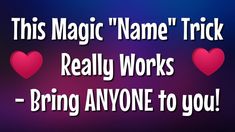 Magic Name, Magic Names, Black Magic Removal, Book Of Spells, Ex Love, Magic Love