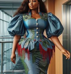 African Suits, Ankara Dress Designs, Makeup Black Women, Makeup Looks Natural, Makeup For Blue Eyes, Design Atelier, Ankara Dress Styles, Smart Dresses