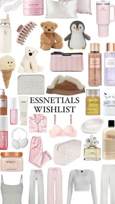 #wishlist #aesthetic #fashion #thatgirlmakeup Girly Bday Gifts, Xmas Wishlist Ideas 2023, Cute Basic Outfits Aesthetic, Pink Pilates Wishlist, Aesthetic Christmas Wishlist 2023, Teenage Essentials, Xmas Wishlist 2023, Preppy Gift Guide, Christmas List Ideas Teenage Girl 2023