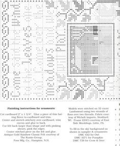 the cross stitch pattern is shown in black and white, as well as an image of a