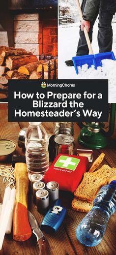 How to Prepare Your Homestead for a Blizzard Blizzard Preparedness, Apartment Homesteading, Intentional Communities, Storm Preparedness, Homestead Lifestyle, Intentional Community, Emergency Prepardness, Homestead Life, Vegetable Benefits