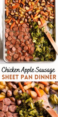 this sausage sheet pan is the perfect weeknight dinner