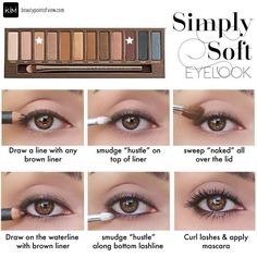 Natural Eye Makeup Tutorial, Best Natural Makeup, Airbrush Nails, Eye Liner Tricks, Natural Eye Makeup, Flawless Makeup, Makeup Eyeliner