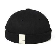 Docker Hat "Sakata" -TENSHI™ STREETWEAR Skullcap Hat, Docker Hat, Sailor Cap, Brimless Hat, Elegante Y Chic, Types Of Hats, Bracelet Viking, Sailor Hat, Sun Cap