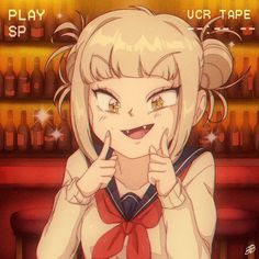 Character Mouth, Toga Himiko, Retro Anime, 90s Style, My Hero Academia Manga