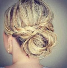 Party Hair Inspiration, Updo Casual, Hairstyle Bridesmaid, Hair Plait, Plait Styles, Updo Easy, Hairstyles Anime, Hairstyles School, Anime Hairstyles