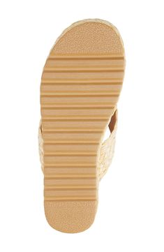 A woven wedge and platform further the trend-right style of a versatile summer sandal. Slip-on style. Textile upper/synthetic lining/textile sole. By Coconuts by Matisse; imported. Women's Shoes. Nordstrom Store, Anniversary Sale, Sandal Women, Sandals Summer, Fathers Day Gifts, Women's Shoes, Womens Sandals, Best Gifts, Coconut