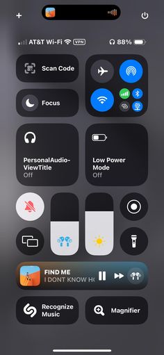 an iphone screen with various icons on it