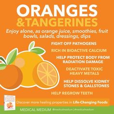 Oranges & Tangerines: Calcium-Rich Foods Calcium Rich Foods