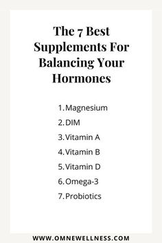 Healthy Hormones, Menstrual Health, Vitamins And Supplements, Feminine Health, Thyroid Health, Essential Vitamins, Hormone Health, Health Knowledge, Best Supplements