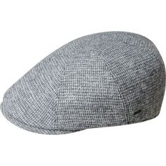 Bailey 1922 Brune Contour Cap Classic Gray Cap, Driving Cap, Ivy Cap, Flat Caps, Flat Cap, A Sea, Snug Fit, Ivy, Wool Blend