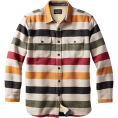 Permanent Style, Neo Grunge, Pendleton Blanket, Pendleton Mens, Pendleton Jacket, Shirt Jacket Men, Tokyo Street Fashion, Wool Clothing, Mens Stripes