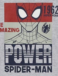 the amazing spider - man t - shirt is on display