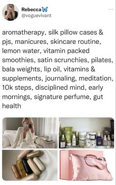 Girly Self Care Aesthetic, Pink Pilates, Pilates Princess, Get My Life Together, Healthy Girl, Healthy Lifestyle Inspiration, Lemon Water, Self Care Activities, New Energy