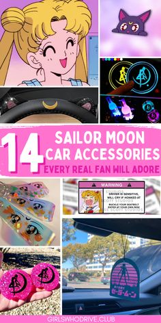 14 sailor moon car accessories every real fan will adore Sailor Moon Accessories, Sailor Moon Car, Aesthetic Car Accessories, Car Mirror Hanging Accessories, Moon Accessories, Accessories Anime, Moon Projects, Anime Car Accessories, Car Things