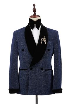 Buy Sparkle Dark Navy Black Shawl Lapel Double Breasted Wedding Suits for men from Ballbella. Huge collection of Shawl Lapel Double Breasted Men Suit sets at low offer price & discounts, free shipping & made. Order Now. Black Prince Suit, Prince Suit, Singer Costumes, Suit For Wedding, Double Breasted Tuxedo, Black Shawl, Navy Blue Suit, Groomsmen Suits, Prom Suits