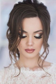 Wedding Makeup Vintage, Wedding Makeup For Brunettes, Fall Wedding Makeup, Gorgeous Wedding Makeup, Party Make-up, Best Wedding Makeup, Brunette Makeup, Makeup Tip