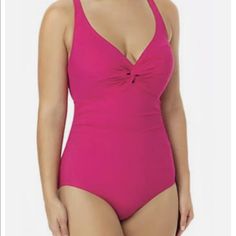 Contours By Coco Reef Women's V-Neck One Piece Swimsuit, Rosewood, Size 10/34d Condition Is New With Tags. Create A Fun Down-By-The-Water Look While Wearing This Sapphire Contours One-Piece By Coco Reef. The Flattering Coverage And Trend-Right Appeal Of This Essential Will Make It Your Summertime Go-To. Material & Care Nylon Hand Wash Womens Swim, One Piece Swimsuit, Coco, Sapphire, Hand Wash, Size 10, One Piece, V Neck, Tags