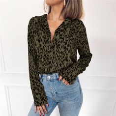 Brand Name: AachoaeOrigin: CN(Origin)Material: PolyesterClothing Length: RegularDecoration: AppliquesFabric Type: ChiffonSeason: Spring/AutumnModel Number: 7432Pattern Type: LeopardGender: WOMENStyle: CasualCollar: Turn-down CollarSleeve Style: RegularSleeve Length(cm): FullItem: Blouses ShirtsSize: S M L XL XXL 3XLPattern: Leopard blouseFeature: Blouse et chemisier femmeSupport: Wholesale DropshippingFabric: Chiffon blouseSeason: Spring summer long sleeve blouse Lady Office, Long Sleeve Chiffon Shirt, Ladies Chiffon Shirts, Office Shirt, Leopard Blouse, Leopard Print Shirt, The Office Shirts, Blouse Long Sleeve, Leopard Print Blouse