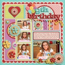 Scrapbook Layout Sketches, Family Scrapbook, Birthday Kids