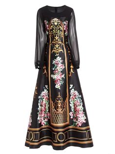 Featuring a luxurious polyester fabric blend. open turtleneck collar. full length lantern sleeves and meticulously detailed high-definition print throughout. The "Eden" long sleeve dress will make you feel truly elegant with a unique blend of vintage... Pastors Wife Outfits, Wife Outfits, Pastor Wife, Fairy Kingdom, The Eden, Corset Crop Top, Cocktail Attire, Glitter Dress, Sleeve Maxi Dress