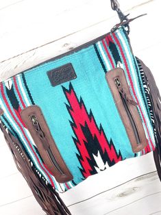 Bold Turquoise and Red Aztec Pattern Wool Handbag - Etsy Turquoise Bags With Zipper Closure For Everyday Use, Turquoise Hand Tooled Travel Bag, Turquoise Hand Tooled Shoulder Bag For Everyday Use, Hand Tooled Turquoise Shoulder Bag For Everyday Use, Turquoise Hand Tooled Shoulder Bag For Travel, Aztec Designs, Aztec Pattern, Tooled Leather, Leather Tooling