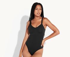 The Every Bodysuit    – Knix Supportive Full Coverage Bodysuit With Lined Body, Supportive Seamless Shapewear Bodysuit, Elegant Seamless Bodysuit For Loungewear, Seamless Stretch Bodysuit With Underwire, Stretch Underwire Bodysuit With Seamless Construction, Supportive Full Coverage Smoothing Bodysuit, Second-skin Shapewear Bodysuit For Loungewear, Chic Stretch Bodysuit Bra Friendly, Chic Stretch Bodysuit With Underwire