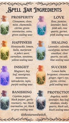 Wax Sealing Spell Jars, Calendula Spell Uses, Good Fortune Spell Jar, Spell Ideas Witchcraft, Protection From Evil Spirits Spell Jar, Spells For Addicts, Spells For Beginners Witchcraft, Witch Spell Jars For Beginners, Diy Runes Ideas