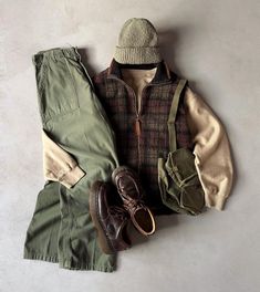 Cool Outfits For Men, Fall Fits, 가을 패션, Autumn Outfit, Vintage Pieces