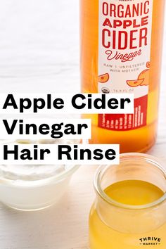 Diy Apple Cider Vinegar, Apple Cider Vinegar Rinse, Apple Cider Vinegar For Hair, Vinegar Rinse