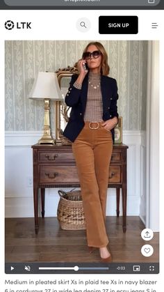 Tweed Pants Outfit Women, Red And Camel Outfit, Tweed Pants Outfit, Brown Leather Pants Outfit, Dark Brown Dress Pants, Brown Pants Outfit, Camel Outfit, Dress Pants Outfits