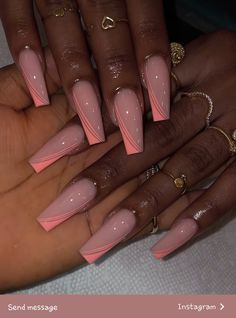 White Tips, Acrylic Toe Nails, Ombre Acrylic Nails, Colored Acrylic Nails, Nails Design With Rhinestones, Girly Acrylic Nails, Classy Acrylic Nails, Short Square Acrylic Nails