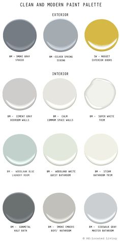 the different shades of paint that are used in this painting project and how to use them