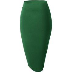 - A Fitted Pencil Outline Brings Glamorous Shape To This Stretch-Blend Skirt - Pull On Closure - Soft And High Quality Fabric With Strong Elasticity - Machine Wash In Cold Water; Gentle Cycle, Do Not Use Chlorine Bleach, Hang To Dry, Iron At Low Setting Green Midi Pencil Skirt, Cheap Purple Pencil Skirt, Pencil Outline, Suede Fringe Skirt, Asymmetrical Midi Skirt, Pencil Skirt Casual, Green Pencil Skirts, Midi Skirt Pattern, Seashell Print