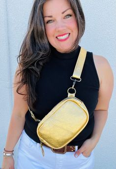 Our all leather Bum Bag is perfect for putting a little zest into your style routine! Keep your valuables safe and secure without sacrificin' your fashion sense. Zip it up, buckle it down, and adjust the strap to fit you just right. Don't worry, we got you covered! Now you can bum it in style. Handcrafted in Texas 100% Leather Measurements: 8" x 5" Leather Bum Bag, Black White Hair, Toiletry Kit, Bum Bag, The Grace, Trifold Wallet, Leather Goods, Fashion Sense, Card Wallet