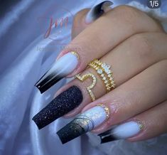 Ombre Nail Art Designs, Nail Art Ombre, Cute Acrylic Nails, Red Nails, Stylish Nails, Cute Nails, Nail Inspo, Hair And Nails, Nail Art Designs