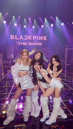 blackpink the show on stage