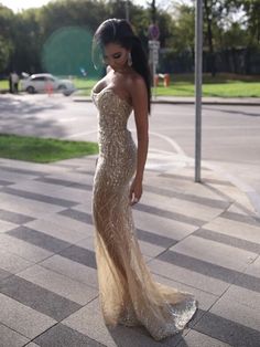 Stain Dress, Mermaid Sweetheart, Champagne Dress, Custom Prom Dress, Floor Length Prom Dresses, Long Prom Dresses, Piece Prom Dress