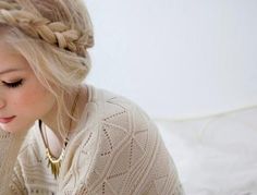 Crown Braid Hair Braid Crown, Braids Blonde, Braid Crown, Milkmaid Braid, White Blonde Hair, Beautiful Braids, Hair Braid, Platinum Blonde Hair