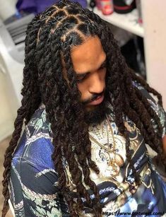 Horsetail Hairstyle, Dread Styles For Men, 2 Strand Twist Styles, Dread Designs, Dreads Hairstyles, Dread Styles, Braids Men